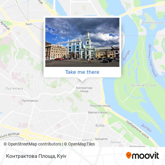 Контрактова Площа map