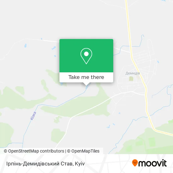 Ірпінь-Демидівський Став map