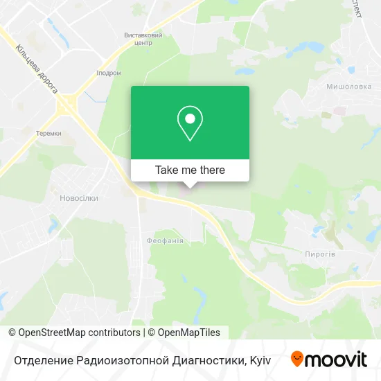Карта Отделение Радиоизотопной Диагностики