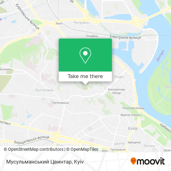 Мусульманський Цвинтар map