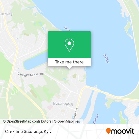 Стихійне Звалище map