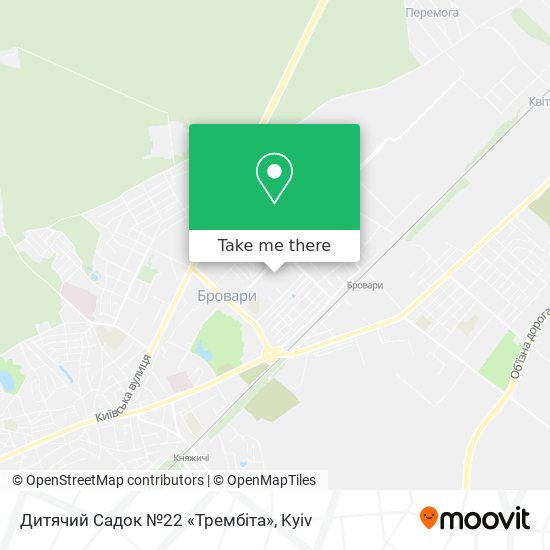 Дитячий Садок №22 «Трембіта» map