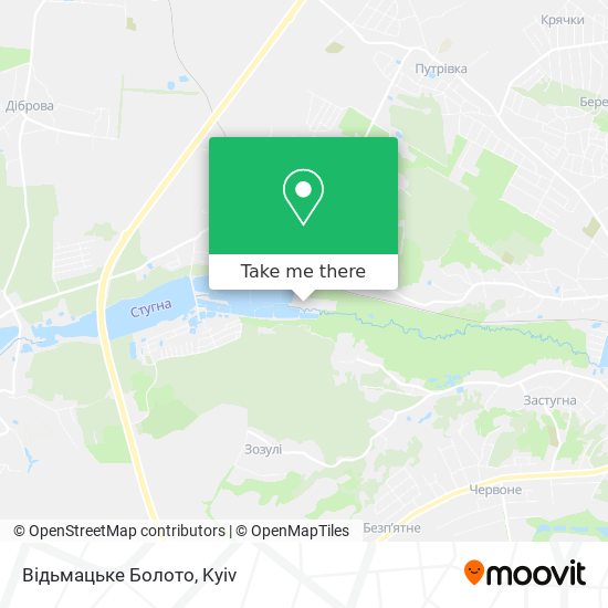 Відьмацьке Болото map
