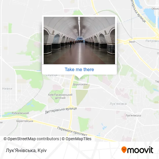 Карта Лук'Янівська