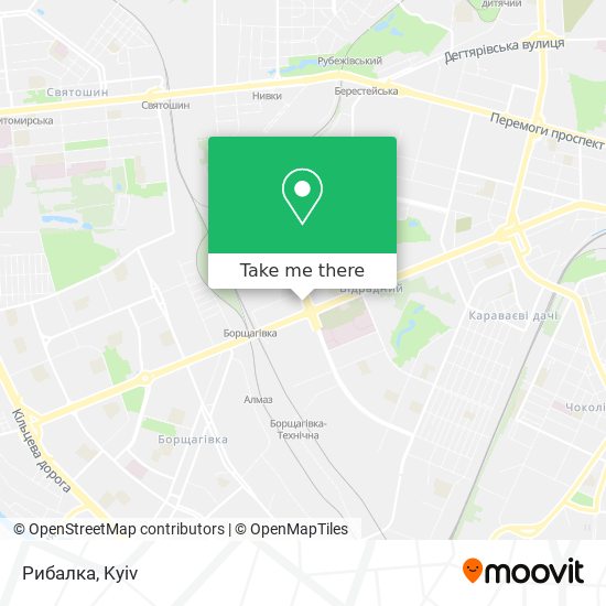 Карта Рибалка