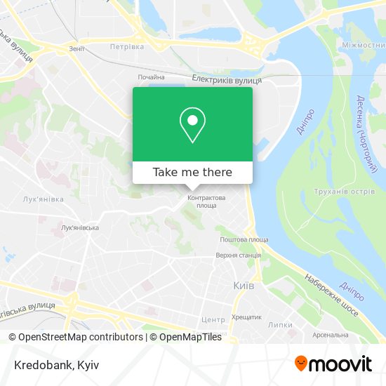 Kredobank map