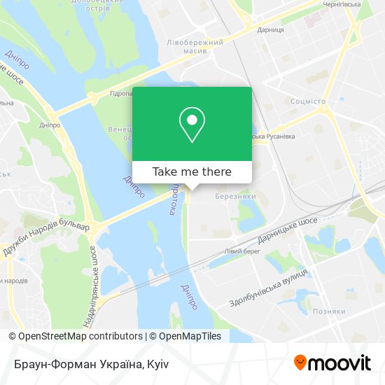 Браун-Форман Україна map
