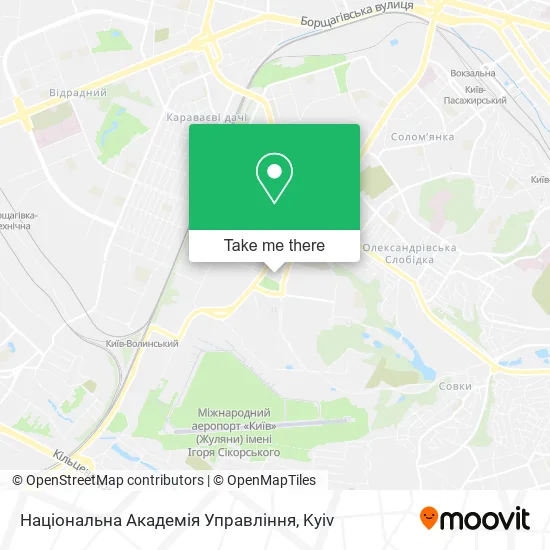 Національна Академія Управління map