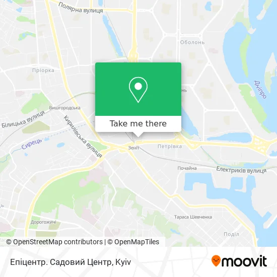 Епіцентр. Садовий Центр map