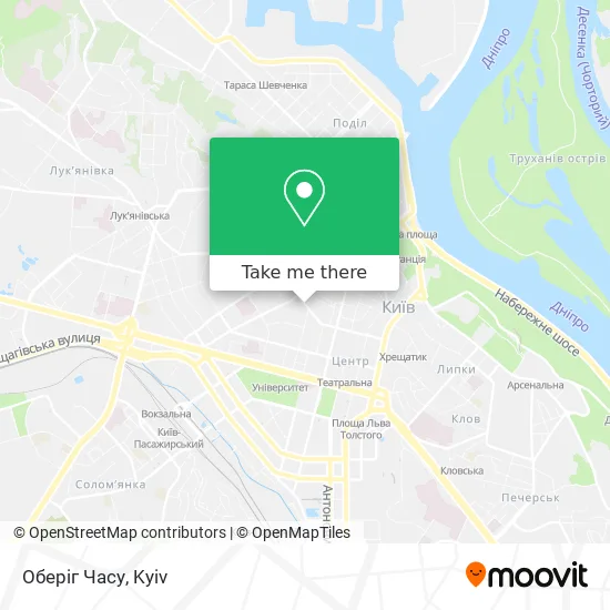 Карта Оберіг Часу