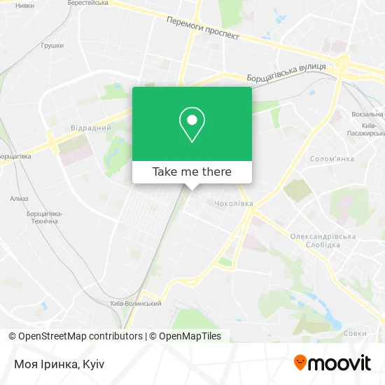 Карта Моя Іринка