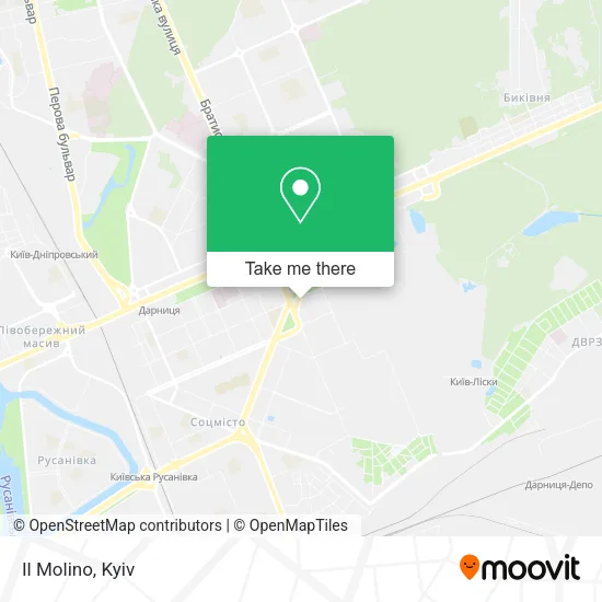 Карта Il Molino