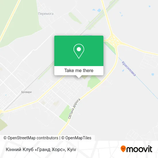 Карта Кінний Клуб «Гранд Хорс»