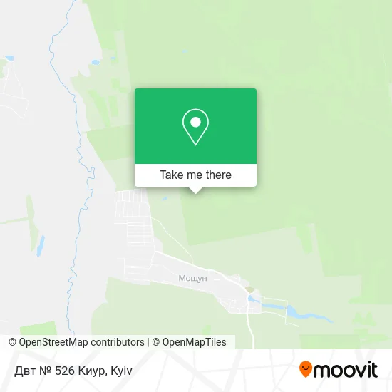 Карта Двт № 526 Киур