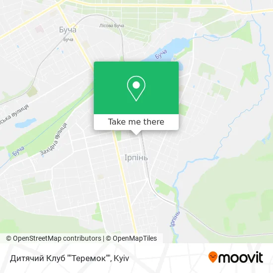 Дитячий Клуб ""Теремок"" map