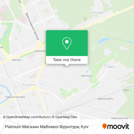 Platinum Магазин Меблевої Фурнітури map