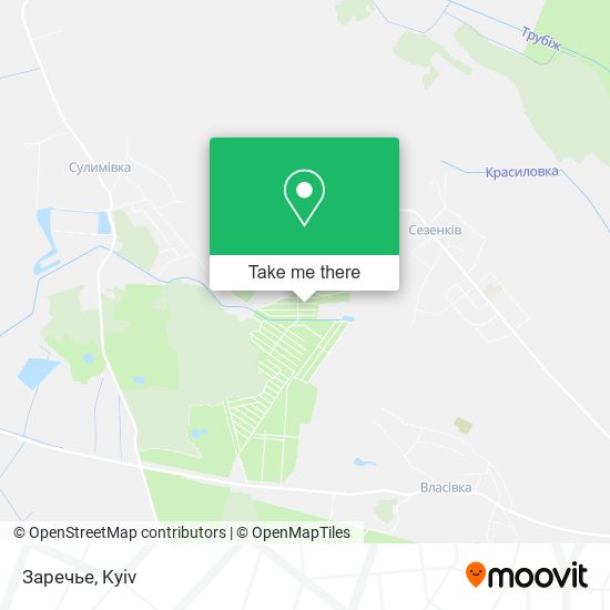 Заречье map