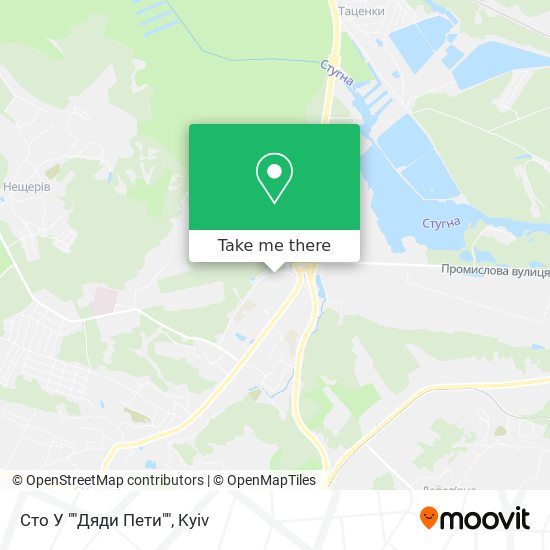 Карта Сто У ""Дяди Пети""