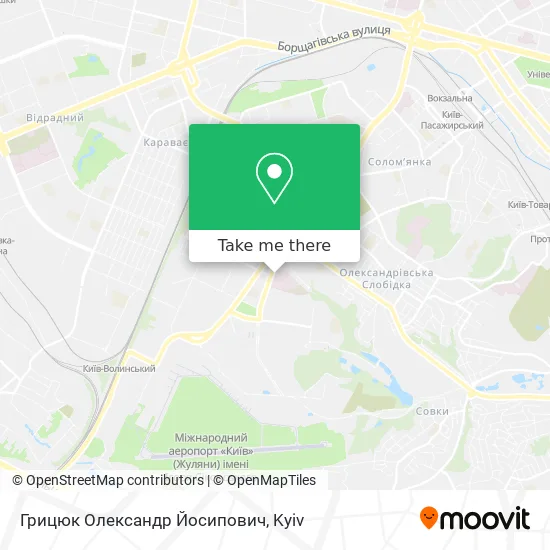 Грицюк Олександр Йосипович map