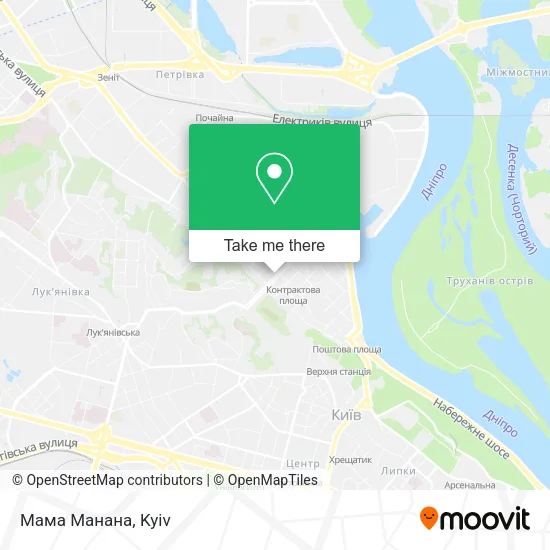 Карта Мама Манана