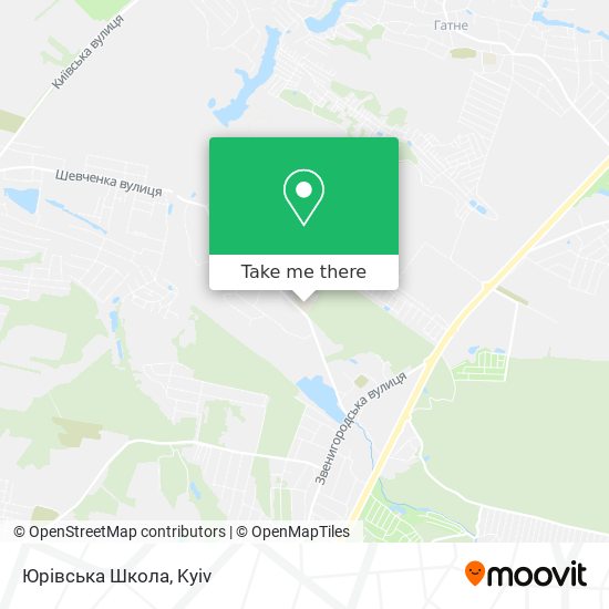 Юрівська Школа map