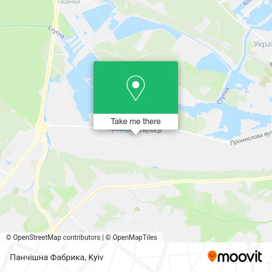 Карта Панчішна Фабрика