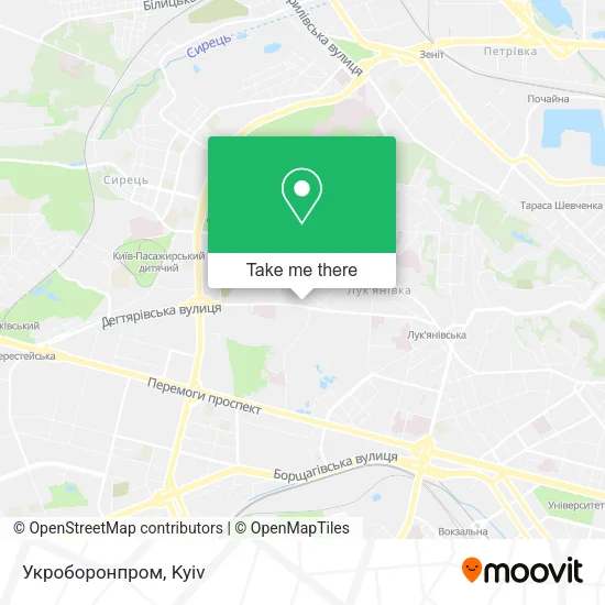 Карта Укроборонпром