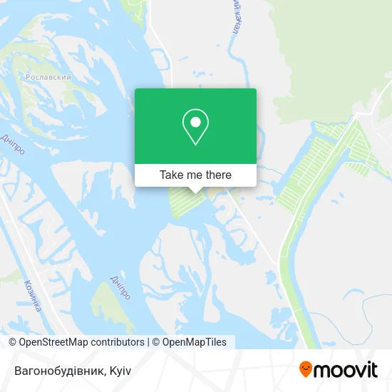 Вагонобудівник map