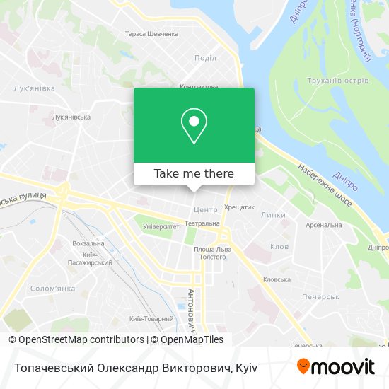 Карта Топачевський Олександр Викторович