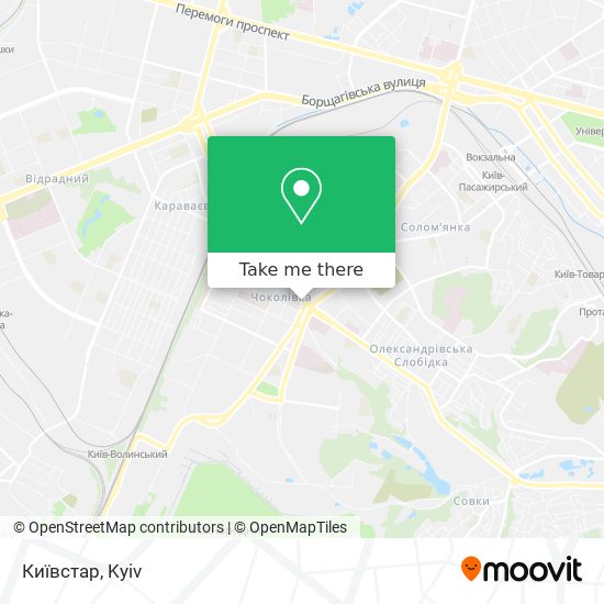 Київстар map