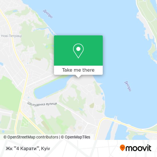 Жк ""4 Карати"" map