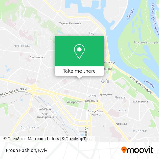 Fresh Fashion map