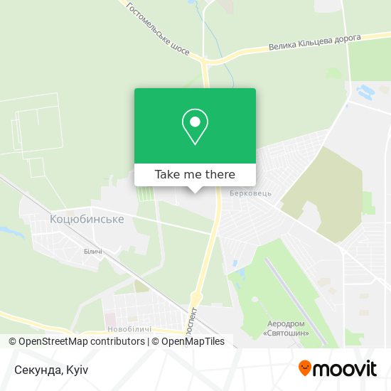 Карта Секунда