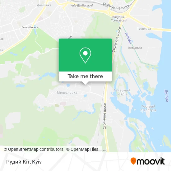 Карта Рудий Кіт