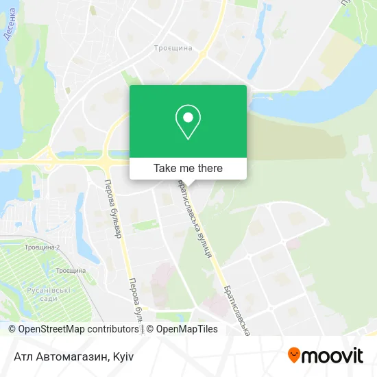 Карта Атл Автомагазин