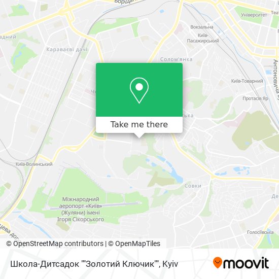 Школа-Дитсадок ""Золотий Ключик"" map