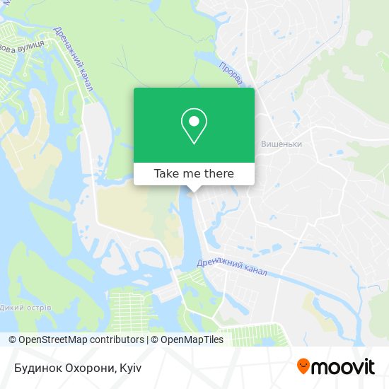 Будинок Охорони map