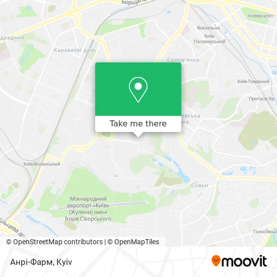 Карта Анрі-Фарм