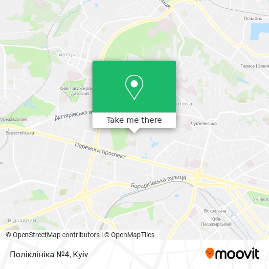 Поліклініка №4 map