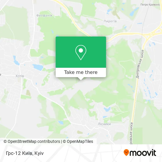 Карта Грс-12 Київ