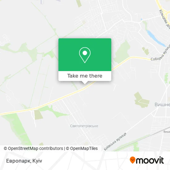 Европарк map