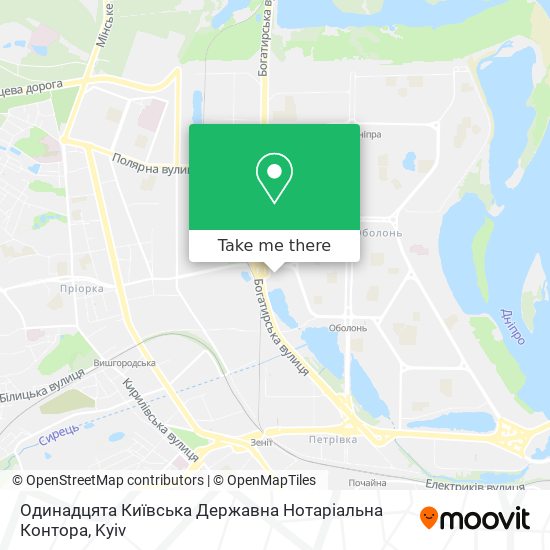 Одинадцята Київська Державна Нотаріальна Контора map