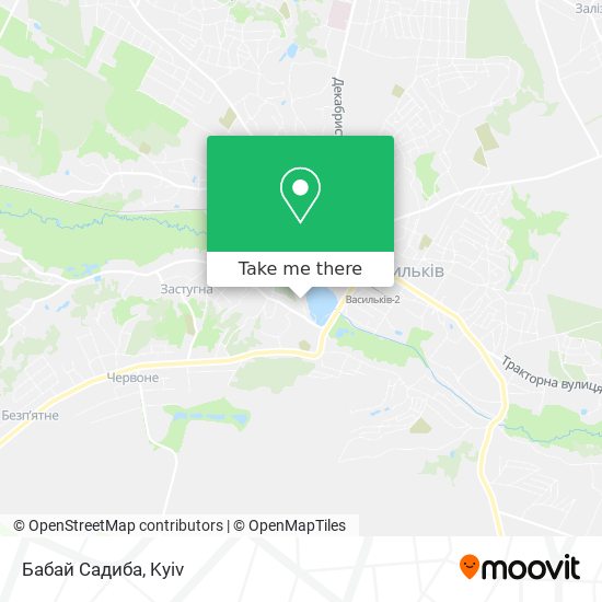 Бабай Садиба map