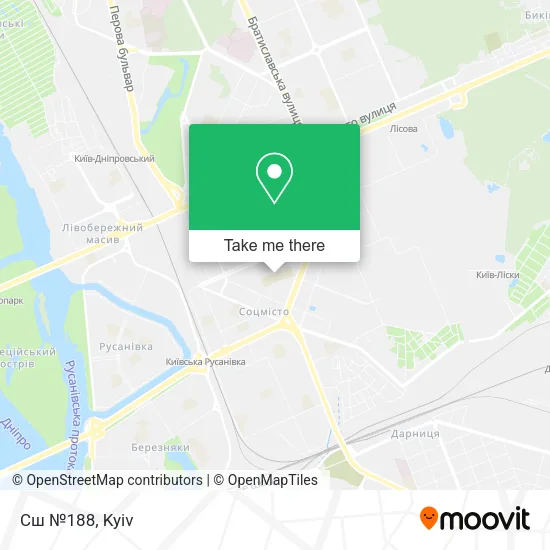 Карта Сш №188