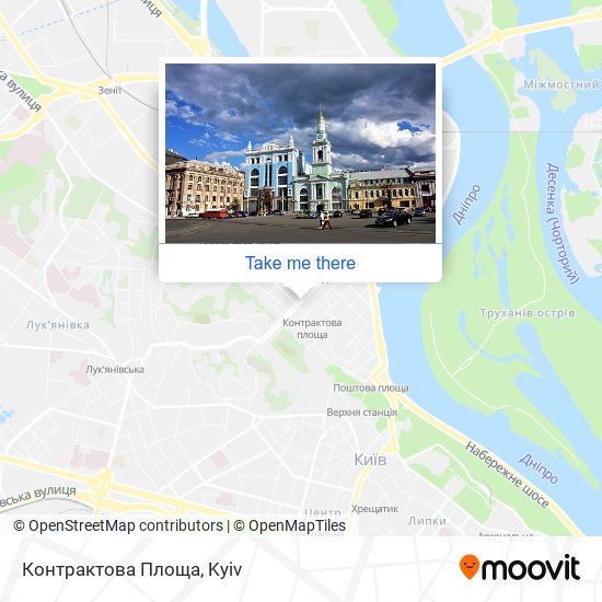 Контрактова Площа map