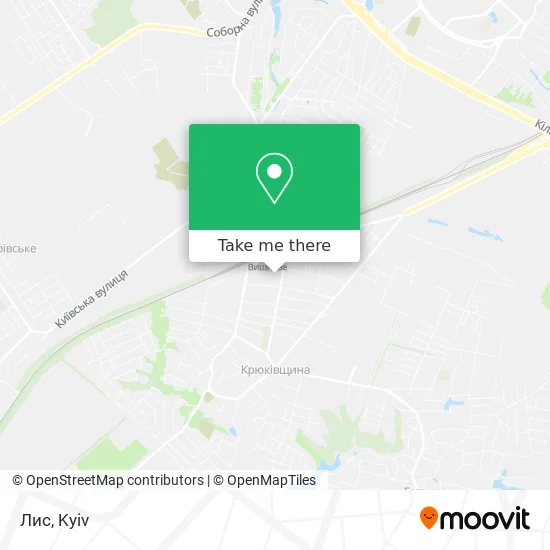 Лис map