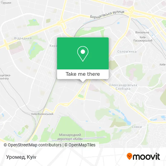 Уромед map
