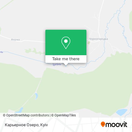 Карьерное Озеро map