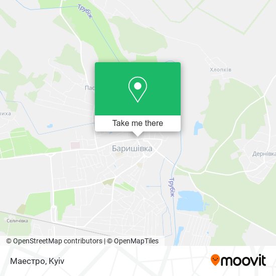 Маестро map