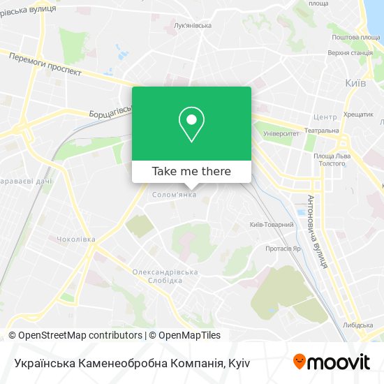 Українська Каменеобробна Компанія map